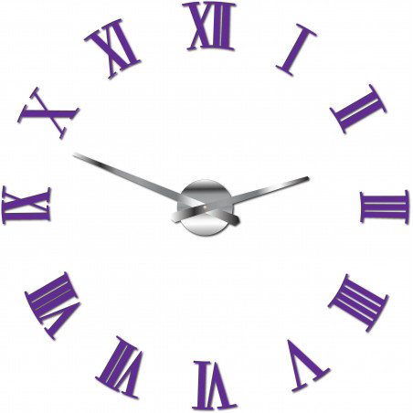 Öntapadós falióra római 2D plexiüvegből