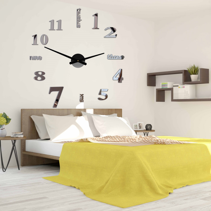 Modern falióra hét 2D plexi TÜKÖR