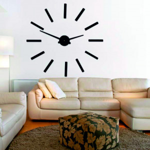 Modern falióra 2D plexi TÜKÖR rudakkal