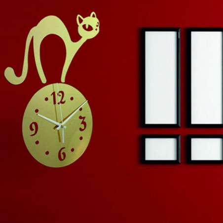 Falióra macska (tüköróra a falon macska) SIMON