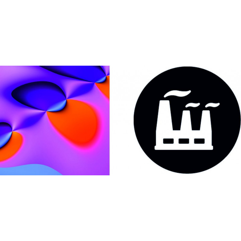 Fali óra műanyagból a konyhában APPLE, 35x35 cm