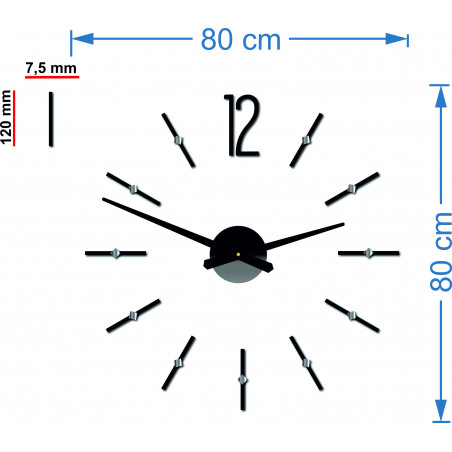Modern falióra matrica SOFIA XXL DIY matrica