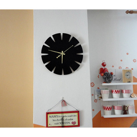 HDF SPECTRA fából készült falióra