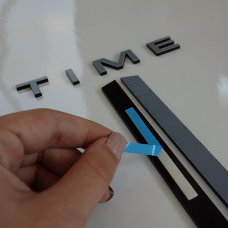 Nagy öntapadós falióra COFFE PLEXI