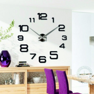 Wall Clock Big Design Clock DIY KULFOLD