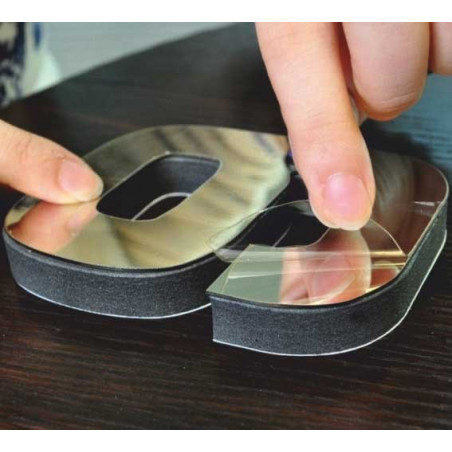 Falióra tükör HOPARTI 3D DIY óra mint kép