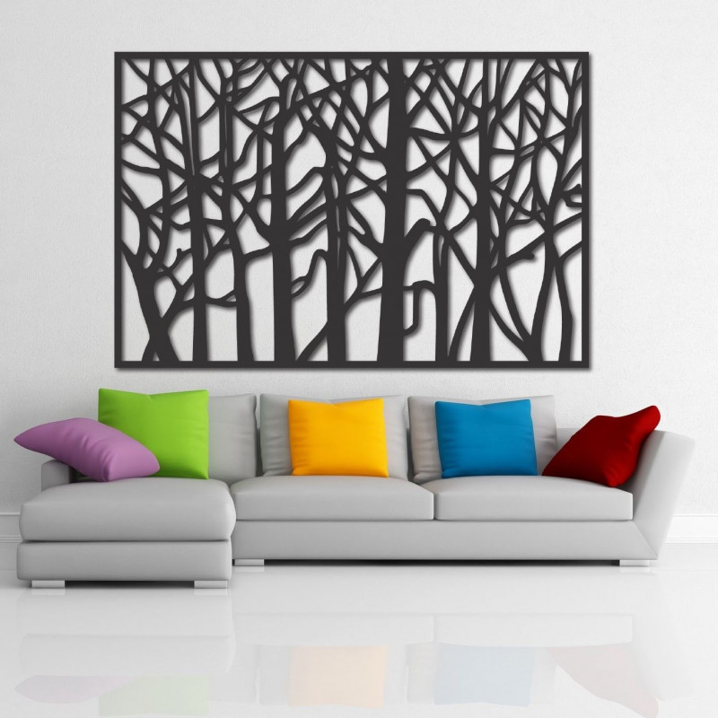 Nyárfa rétegelt lemezből készült falfestmény HOREHOR