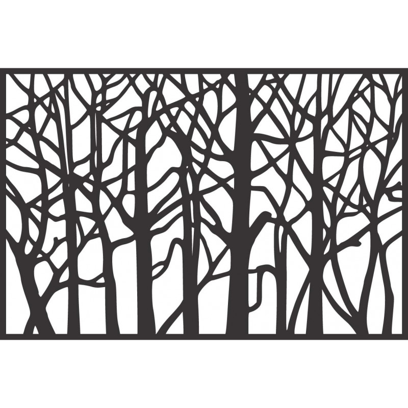 Nyárfa rétegelt lemezből készült falfestmény HOREHOR