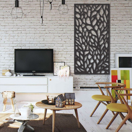 Fából készült rétegelt lemez nyárfa falfestése Lydia 1