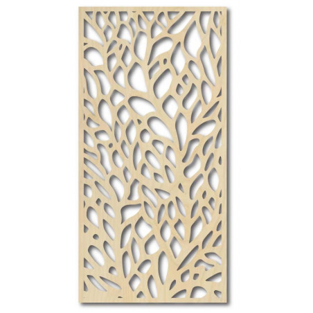 Fából készült rétegelt lemez nyárfa falfestése Lydia 1