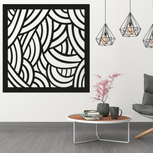 Hálószobai falfestmény nyárfa rétegelt lemezből faragva PAPAGACI