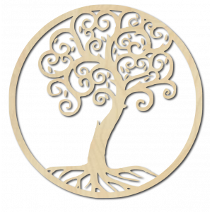 Életfa falfestmény 2