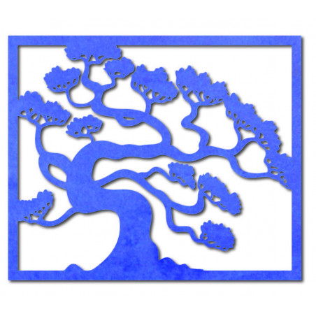 Fából készült kép a falon egy bonsai fa fa rétegelt lemez DRAZSKA