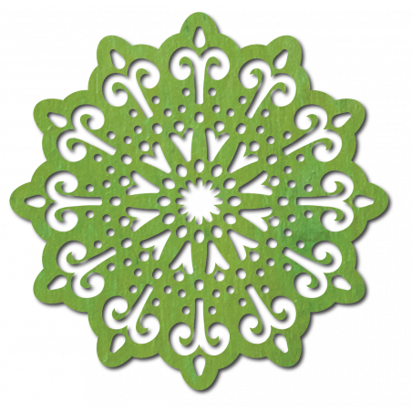 fekete festmény a falon, rétegelt lemezből készült virág