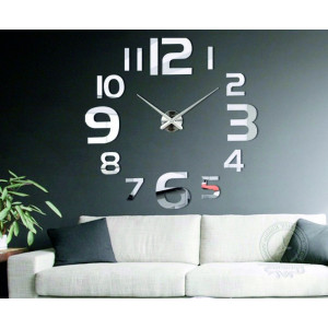 Adhesive Wall Clock - Modern Interior Accent I SENTOP S034