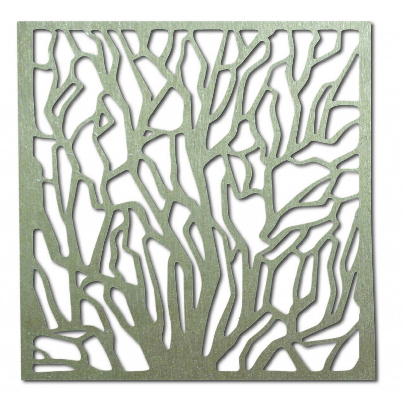 Faragott fából készült falikép rétegelt lemezből KVADERR