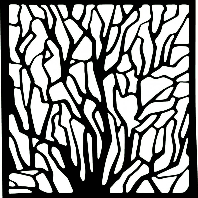 Faragott fából készült falikép rétegelt lemezből KVADERR