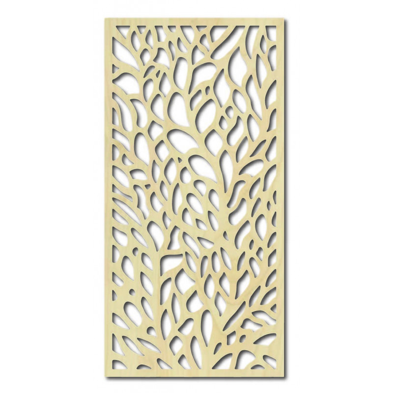 Faragott fából készült falikép rétegelt lemezből LISSER