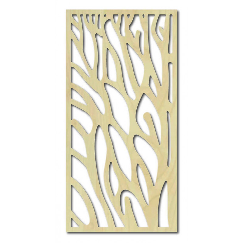 Faragott fából készült falikép rétegelt lemezből LISSER