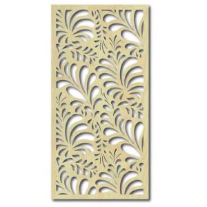 Fából készült rétegelt lemezből faragott virág falfestmény PIXABAY 2