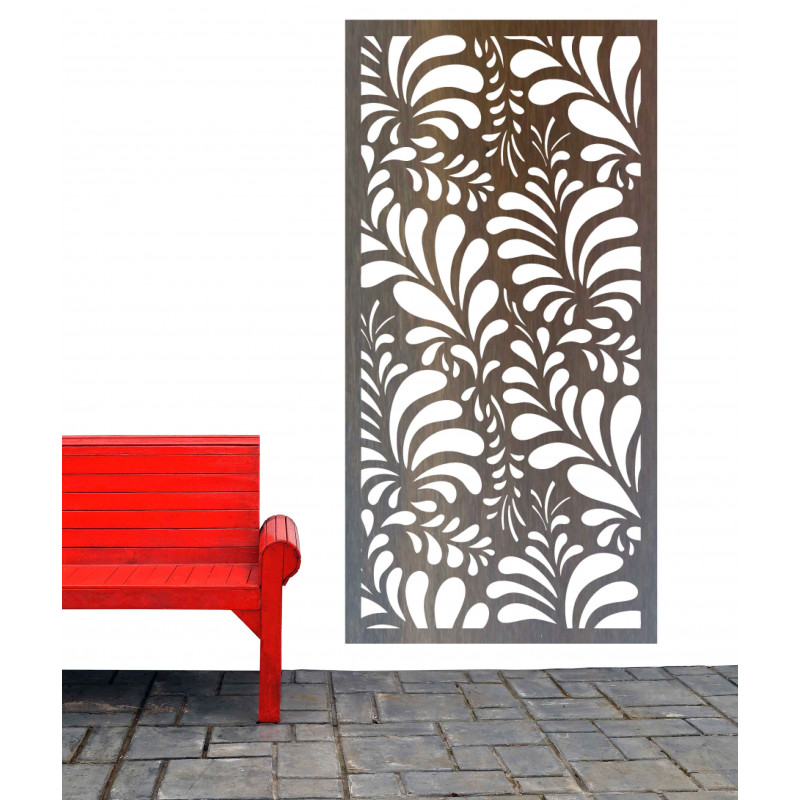 Fából készült rétegelt lemezből faragott virág falfestmény PIXABAY