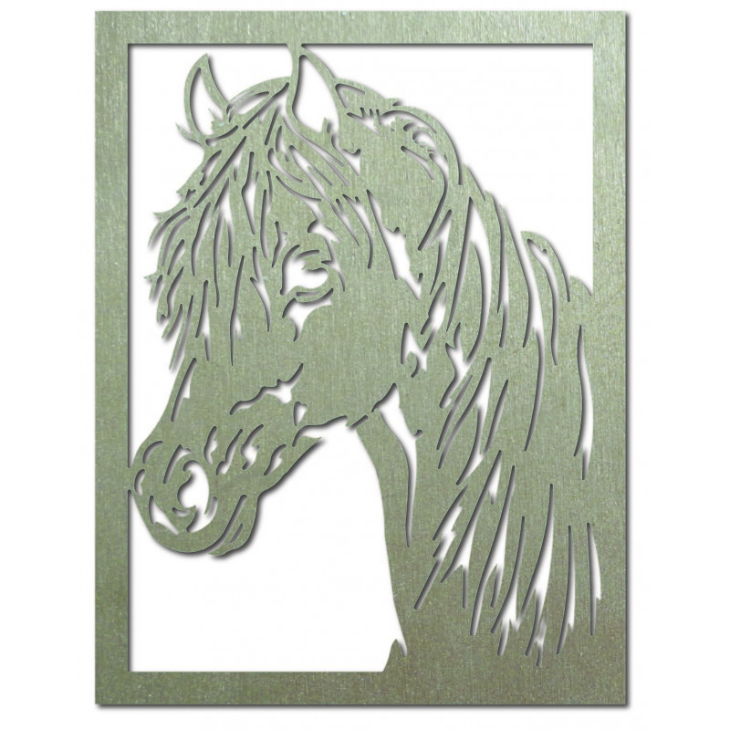 Faragott rétegelt lemezből készült falfestmény,...