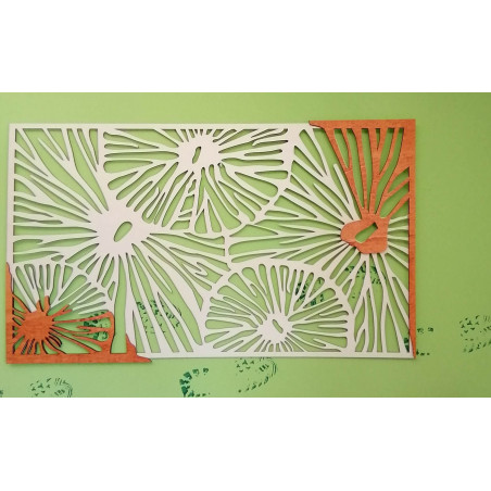 Faragott falfestmény - ALENKA