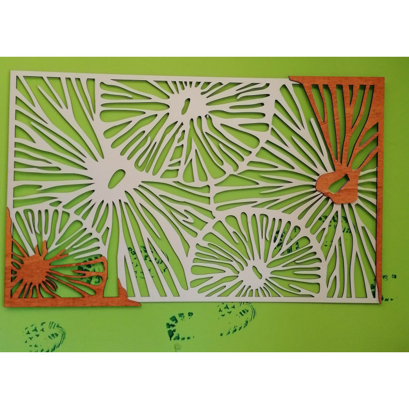 Faragott falfestmény - ALENKA