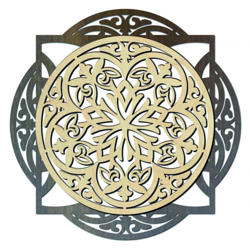 Fa festmény, elegáns fali dekoráció - FANTASIA