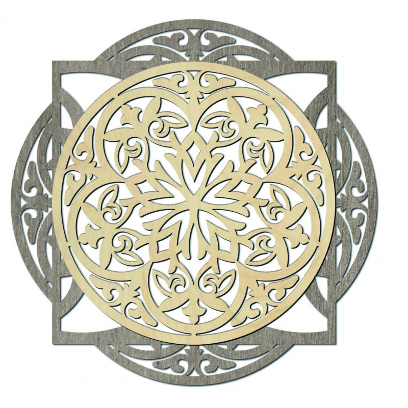 Fa festmény, elegáns fali dekoráció - FANTASIA